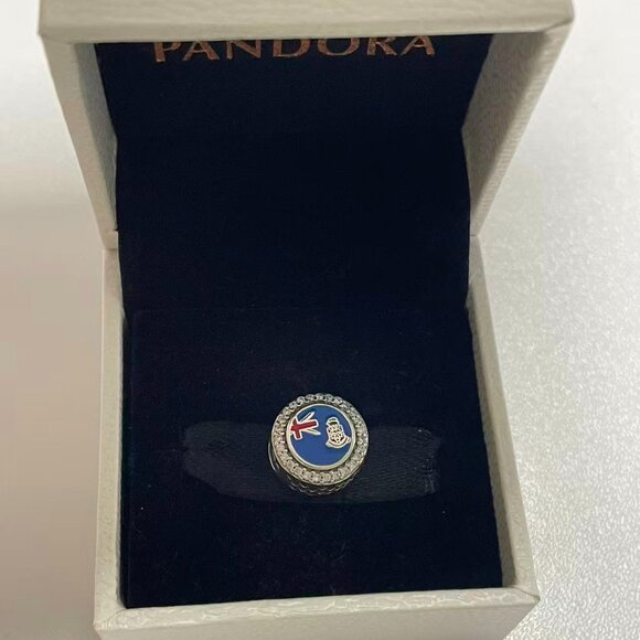 Pandora Cayman Islands Flag Exclusive Charm Bead - Picture 5 of 5